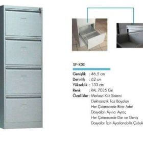 metal index card cabinet for hospital, office, clinic, beauty salon, military, police, school, university, hostel, nursing home